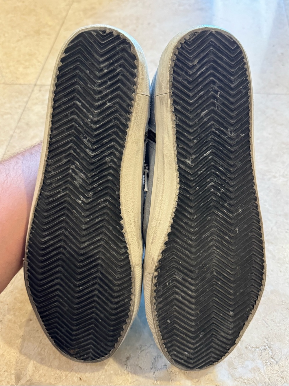 Golden Goose Light Blue Suede Slide Sneakers Size 12 - Picture 5 of 10